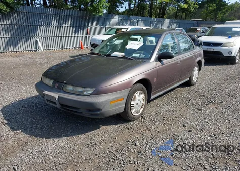 1998 Saturn Sl1 из США, поврежденный, VIN 1G8ZH5281WZ197520